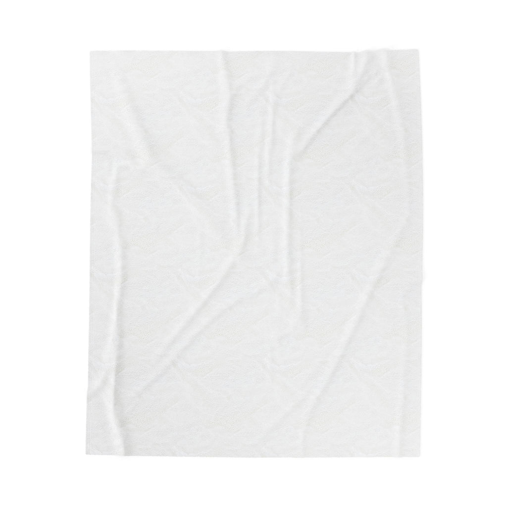 Valentine Candy Hearts Velveteen Plush Blanket