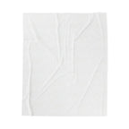 Valentine Candy Hearts Velveteen Plush Blanket